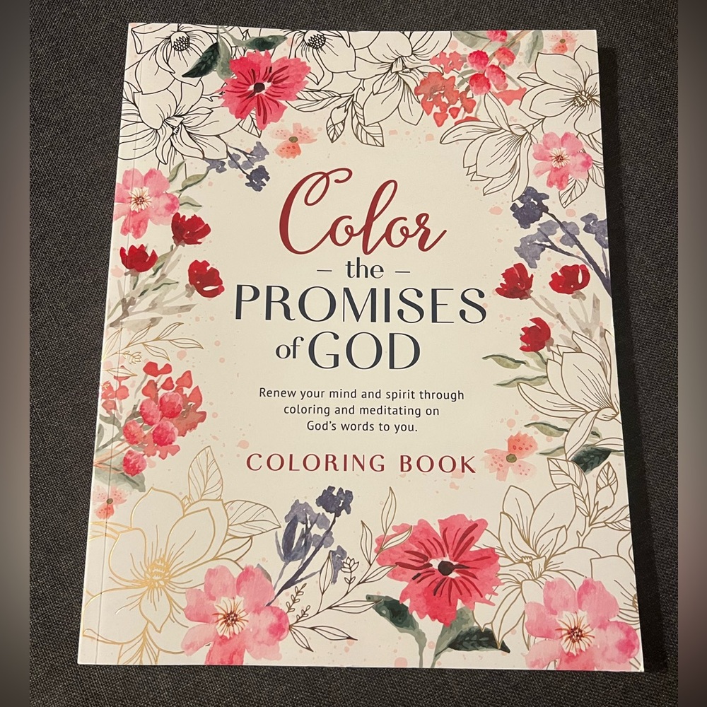 Coloring book promises of God